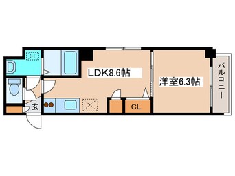 間取図 アベニ－ル２１