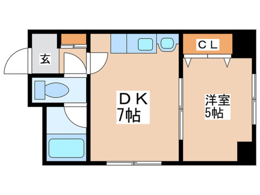 間取図 モア南６条