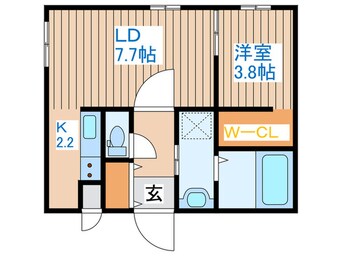 間取図 Bellissimo miyanosawa