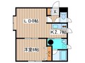 ラキア２１の間取図