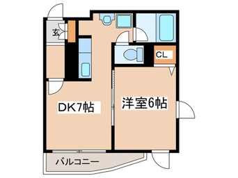 間取図 クレド月寒東