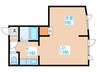 トキメック円山並木通Ⅰ 1LDKの間取り
