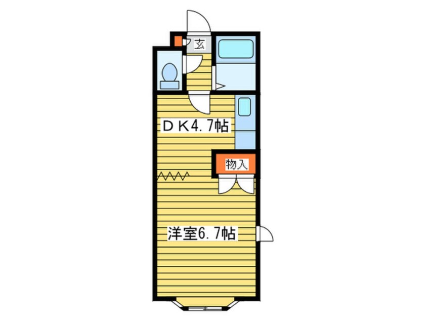 間取図 プレサント北８条Ｂ棟