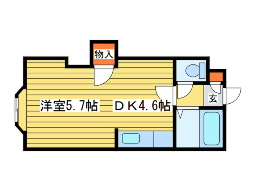 間取図 プレサント北８条Ｂ棟