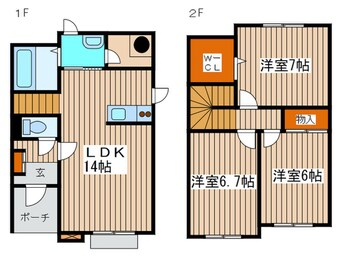 間取図 コモドⅡＢ