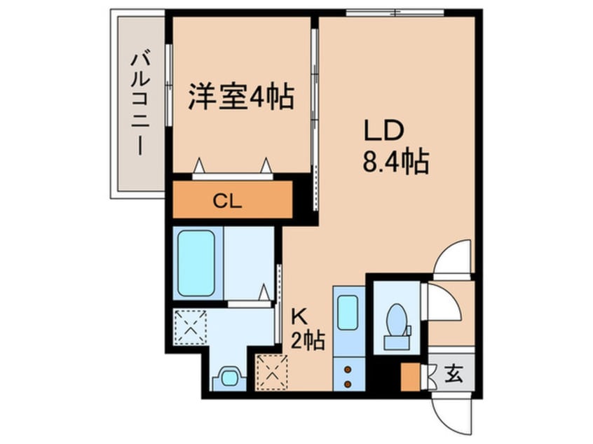 間取図 IL FIORE NS