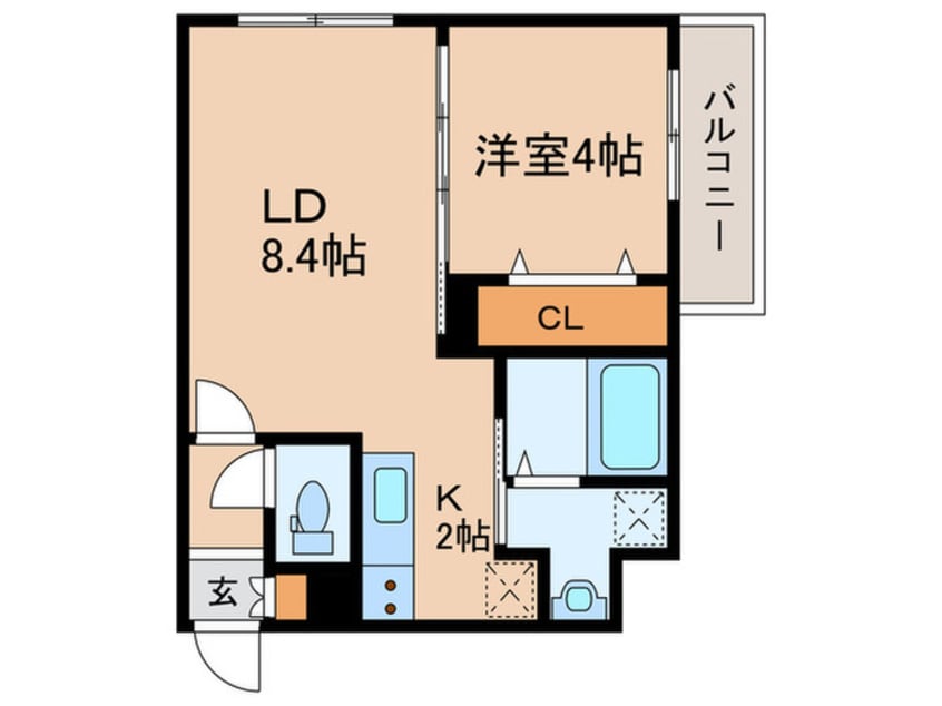 間取図 IL FIORE NS
