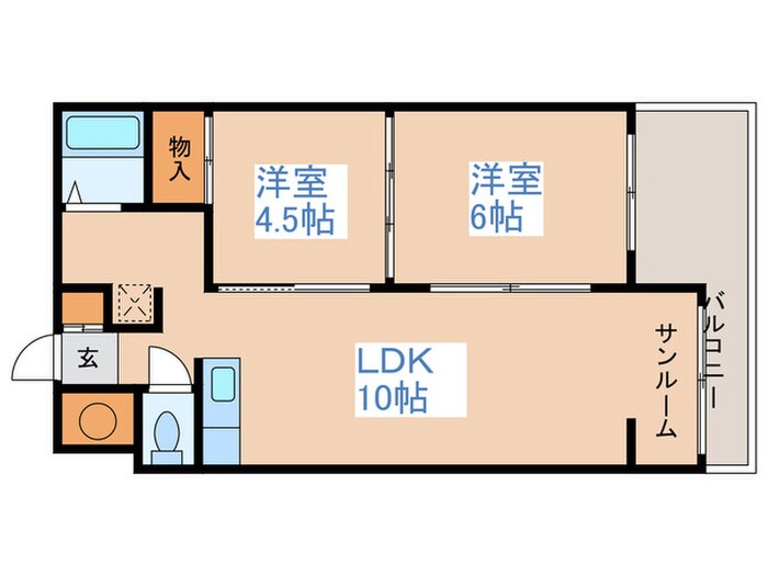 間取り図 南平岸ＭＳ