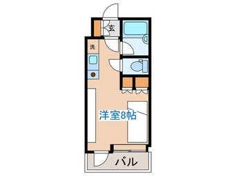 間取図 アン・セリジェ壱番館