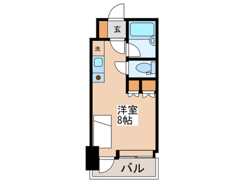 間取図 アン・セリジェ弐番館