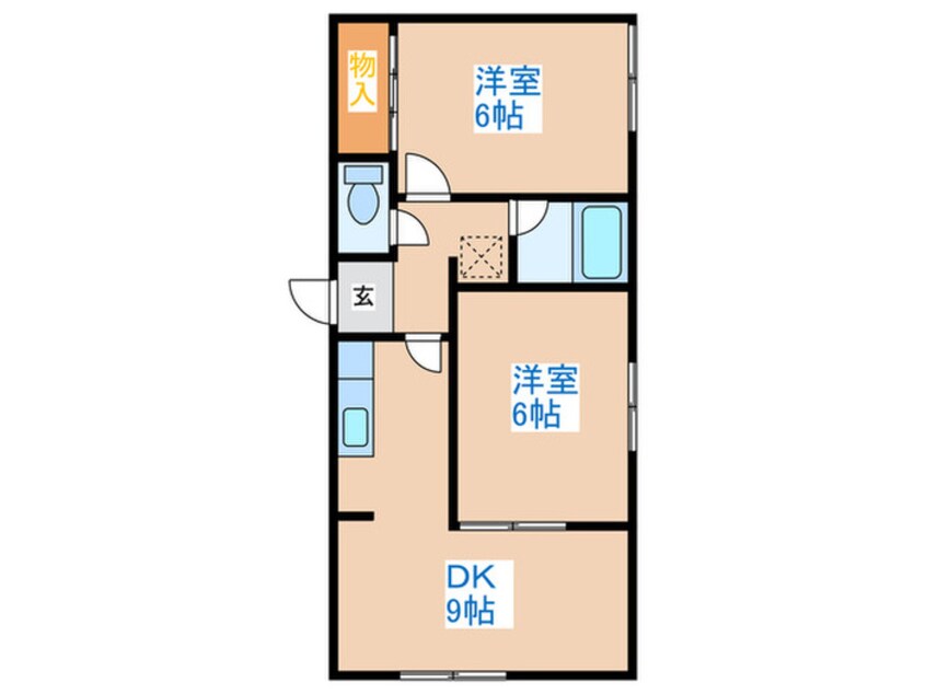 間取図 ＭＳクレマチス