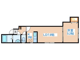 間取図 フォルム八軒