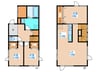 中央2-6戸建 3LDKの間取り