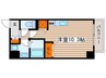 バロンド－ル 1Rの間取り
