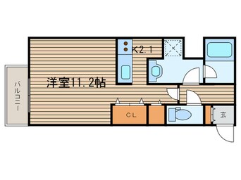 間取図 バロンド－ル