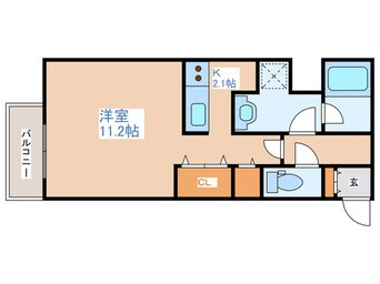 間取図 バロンド－ル