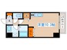 バロンド－ル 1Rの間取り