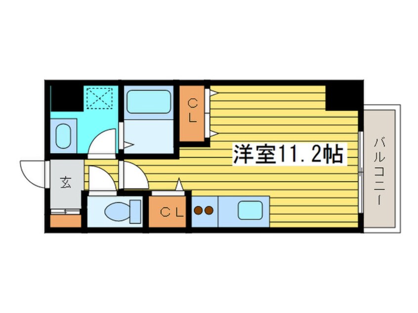 間取図 バロンド－ル