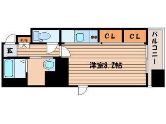 間取図 アストリアＮ６