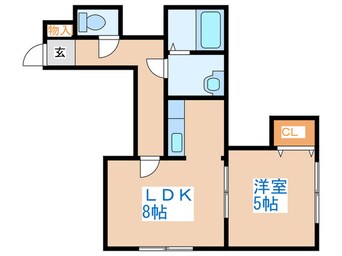 間取図 リバ－サイドⅡ