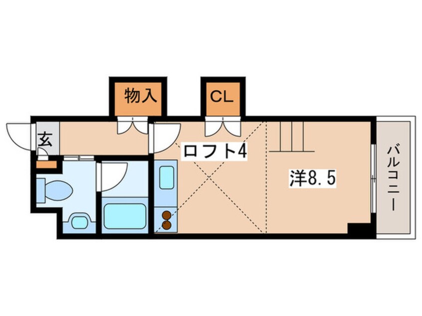 間取図 メ－プル北円山