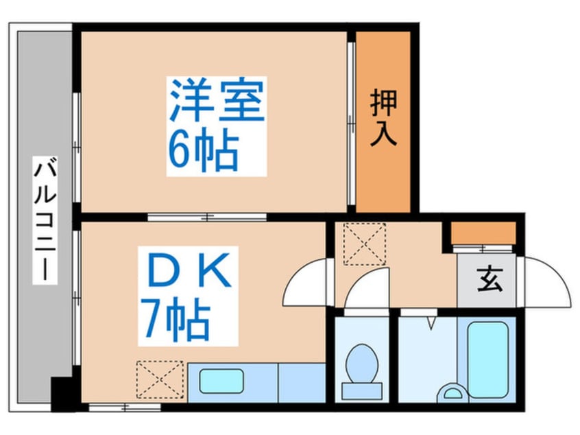 間取図 札幌ＪＯＷ２ビル