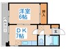 札幌ＪＯＷ２ビル 1DKの間取り
