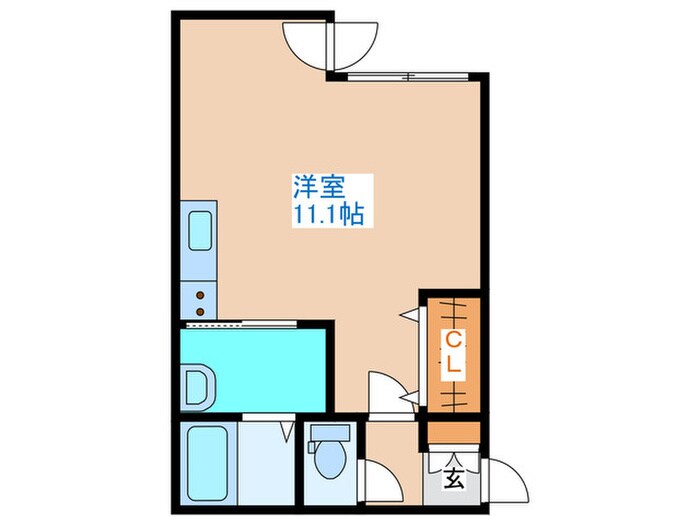 間取り図 coffret東札幌42