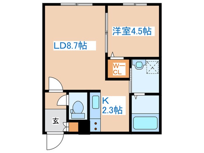 間取り図 Majestic Life札幌桑園