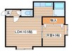 パシャ18 1LDKの間取り