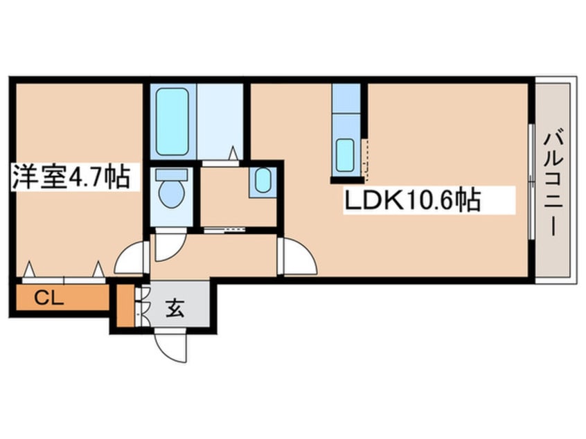 間取図 マンショングロ－リ－