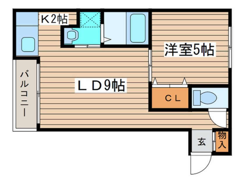 間取図 セイラ麻生