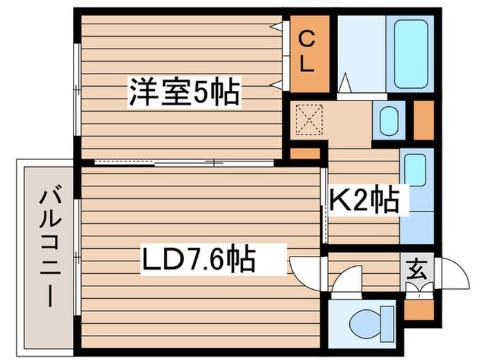 間取り図 プロムナ－ドコ－ト麻生