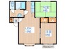 エクセレント新川Ｂ 2LDKの間取り