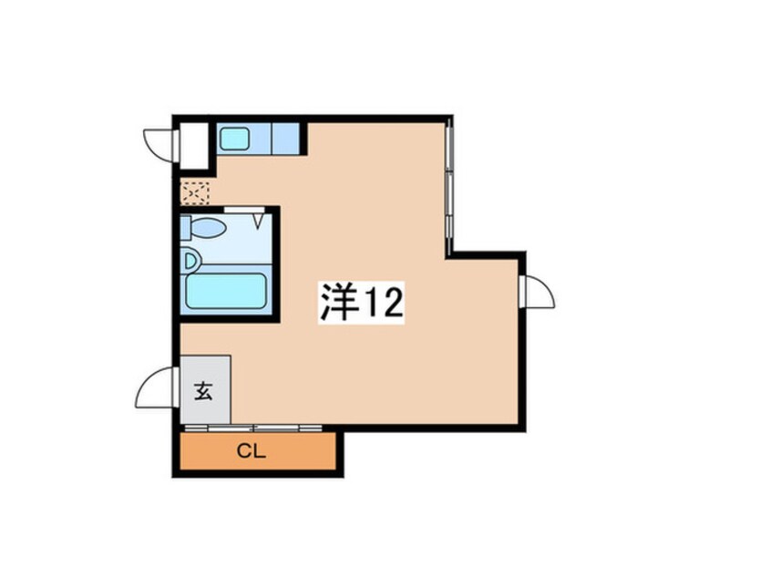 間取図 エクセレントハウス４１５