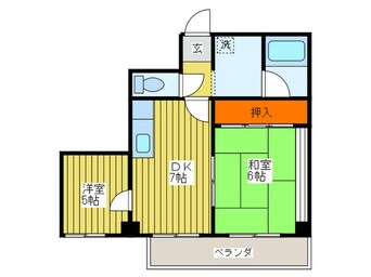 間取図 山晃ハイツ