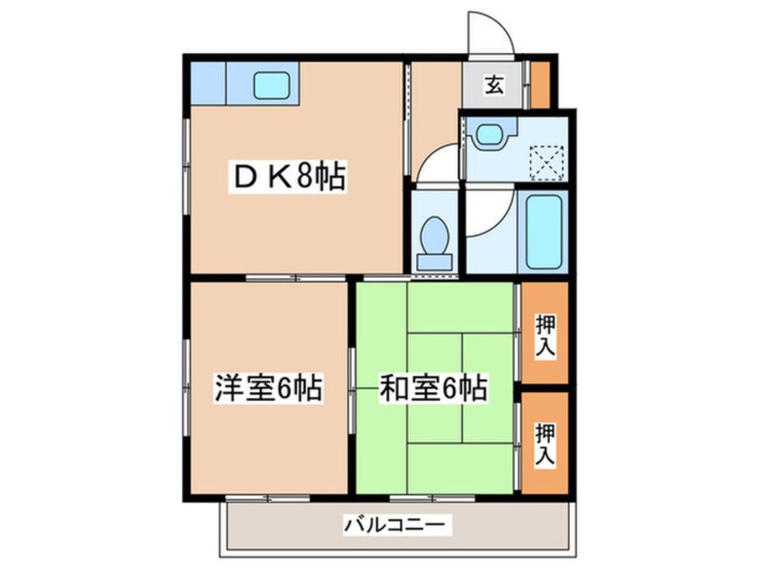 間取図 アヴァンティイン伏見