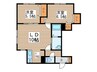 ノーマルヒル本町 2LDKの間取り