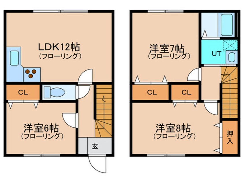 間取図 フルハウス３・７