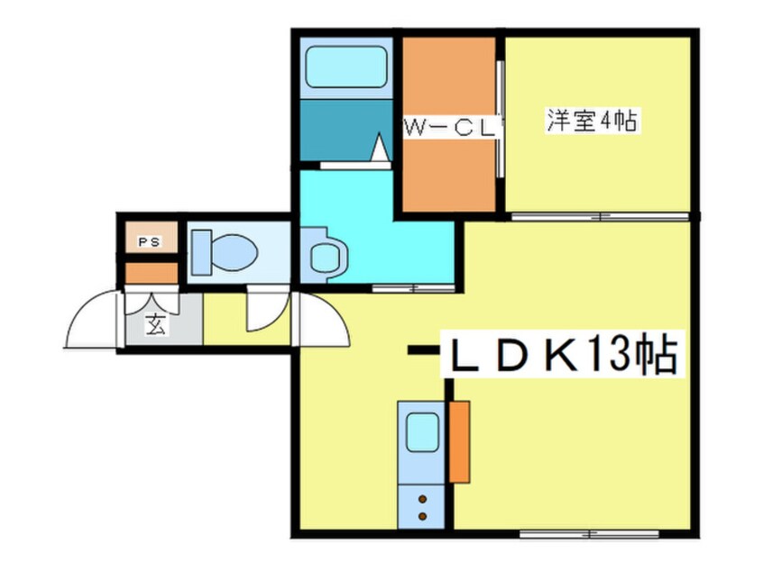 間取図 Le Soleil de Maruyama