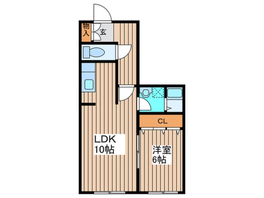 間取図 フレスコ２５