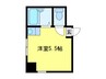 シエナ円山 1Rの間取り