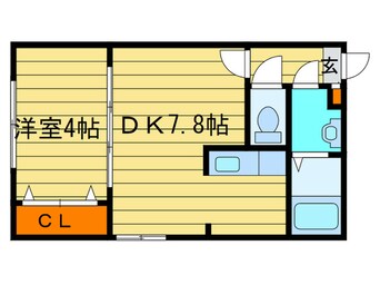 間取図 TSUBAKI　SQUARE　大通公園東