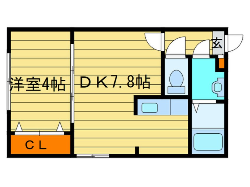 間取図 TSUBAKI　SQUARE　大通公園東