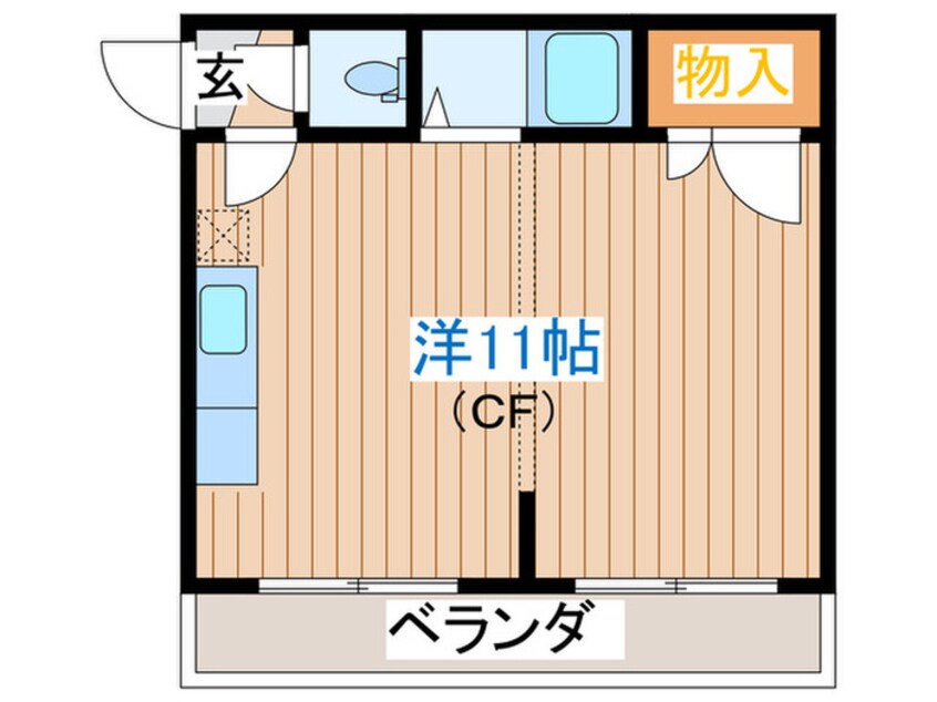 間取図 ツインブランシェ東館