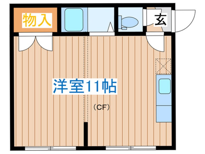 間取図 ツインブランシェ東館