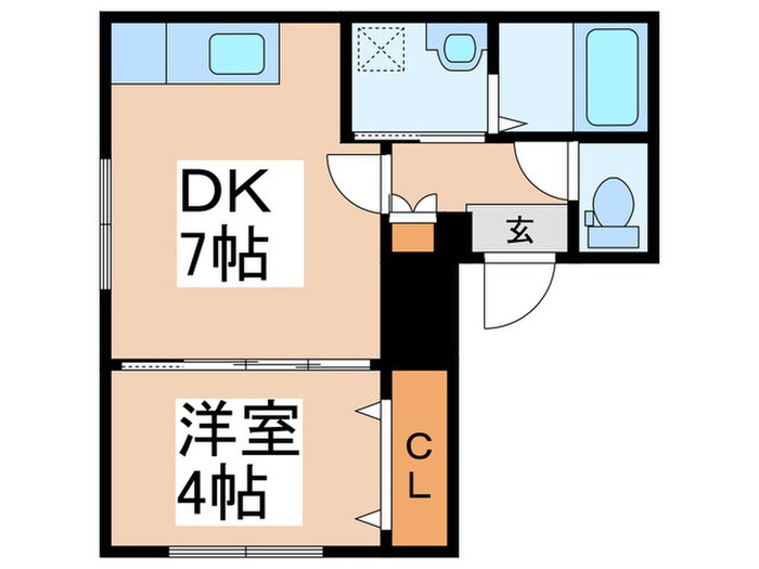 間取り図 ラフィーネ南15条