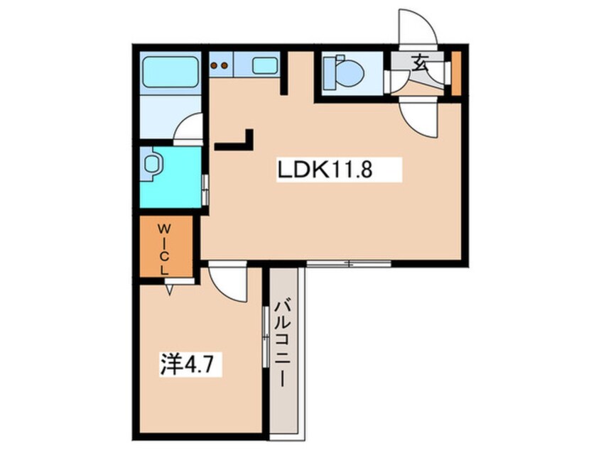 間取図 グランヴィレッジ