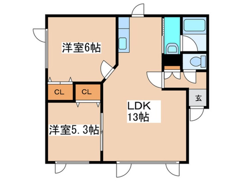 間取図 フォレスト31