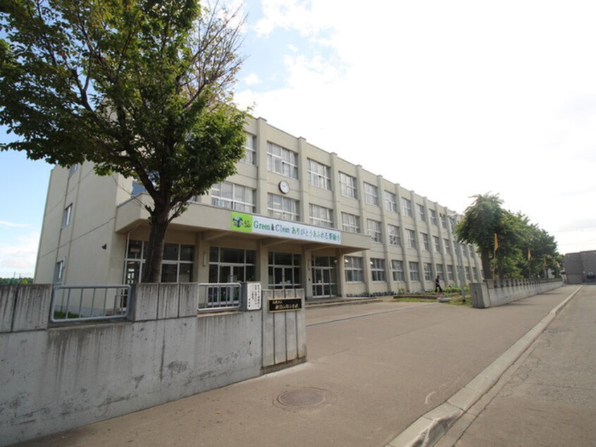新琴似緑小学校(小学校)まで1000m メゾンドシャルマンⅥ
